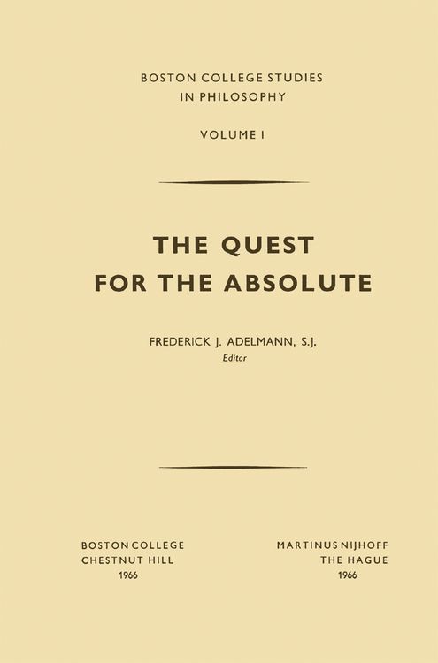 Produktbild: The Quest for the Absolute