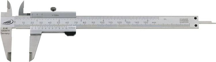 Produktbild: Helios Preisser 0185 501 Taschenmessschieber 150mm