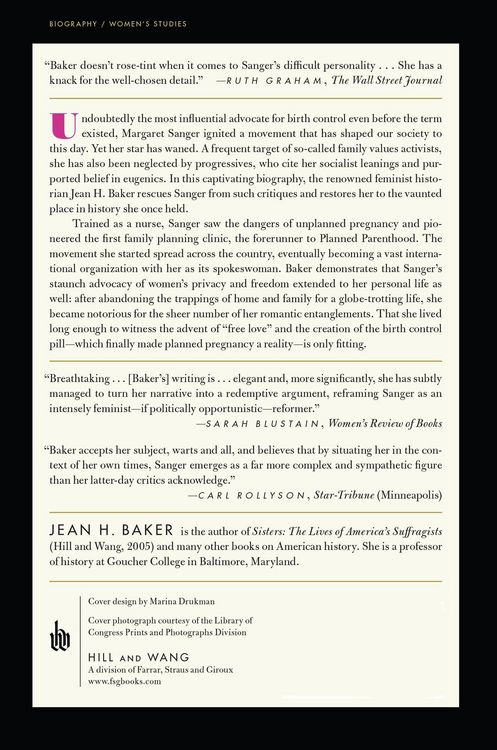 Produktbild: Margaret Sanger