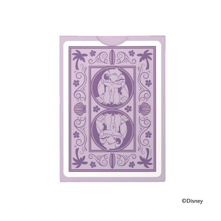 Produktbild: Bicycle&reg; Disney Stitch Purple (Designer Spielkarten, Poker, Skat...)