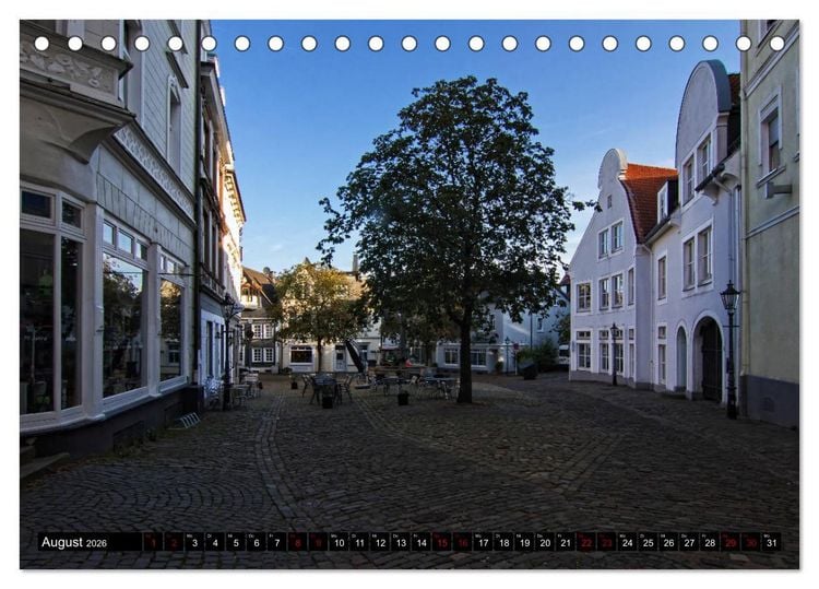 Produktbild: Stadtansichten L&uuml;denscheid, die Oberstadt (Tischkalender 2026 DIN A5 quer), CALVENDO Monatskalender