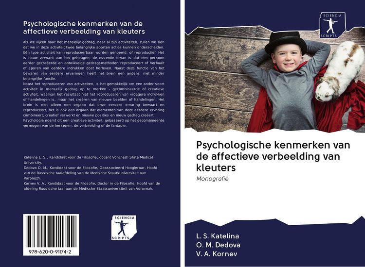 Produktbild: Psychologische kenmerken van de affectieve verbeelding van kleuters