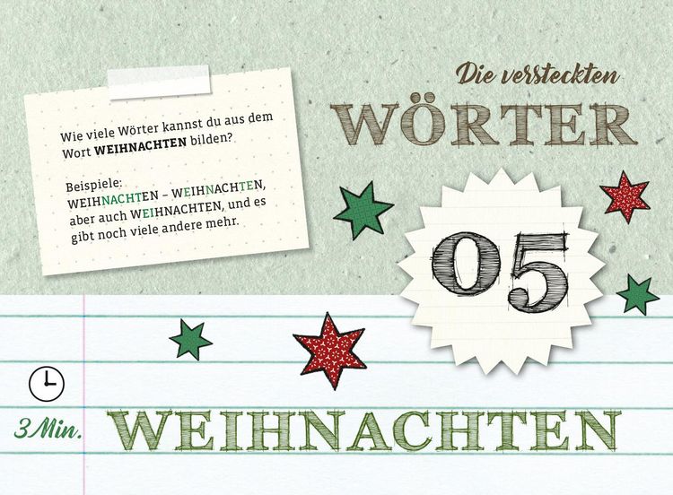 Produktbild: Der ultimativ knifflige Advents-R&auml;tsel-Kalender