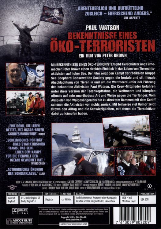 Produktbild: Bekenntnisse eines &Ouml;ko-Terroristen