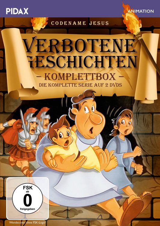 Produktbild: Verbotene Geschichten (Codename Jesus)-Komplettb