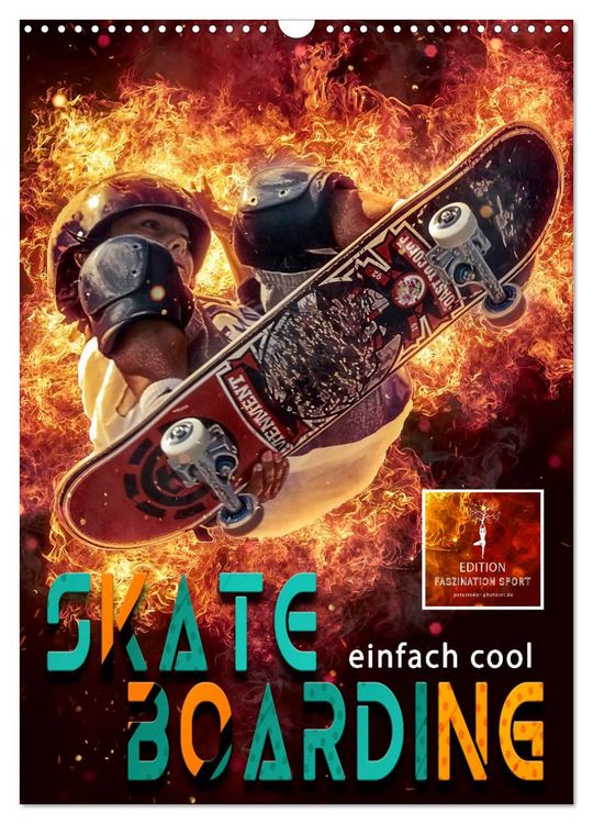 Produktbild: Skateboarding - einfach cool (Wandkalender 2026 DIN A3 hoch), CALVENDO Monatskalender