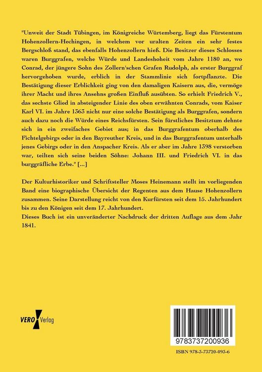 Produktbild: Preu&szlig;ens Stammbaum aus dem Hause Hohenzollern