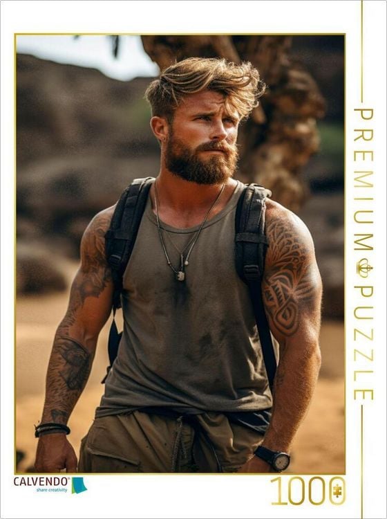 Produktbild: CALVENDO Puzzle Tattoos | 1000 Teile Lege-Gr&ouml;&szlig;e 64x48cm Foto-Puzzle f&uuml;r gl&uuml;ckliche Stunden
