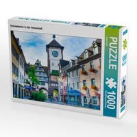 Produktbild: CALVENDO Puzzle Schwabentor in der Innenstadt | 1000 Teile Lege-Gr&ouml;&szlig;e 64x48cm Foto-Puzzle f&uuml;r gl&uuml;ckliche Stunden
