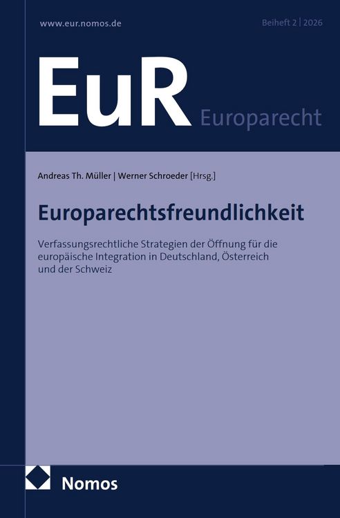 Produktbild: Europarechtsfreundlichkeit