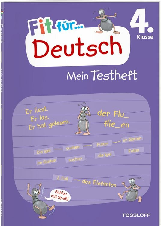 Produktbild: Fit f&uuml;r Deutsch 4. Klasse. Mein Testheft