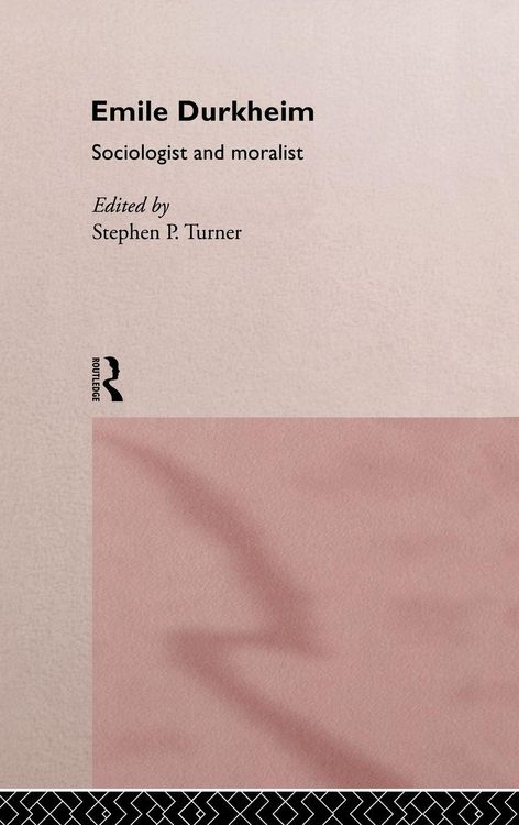Produktbild: Emile Durkheim