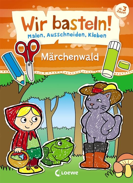 Bild vom Artikel Wir basteln! - Malen, Ausschneiden, Kleben - Märchenwald vom Autor Norbert Pautner