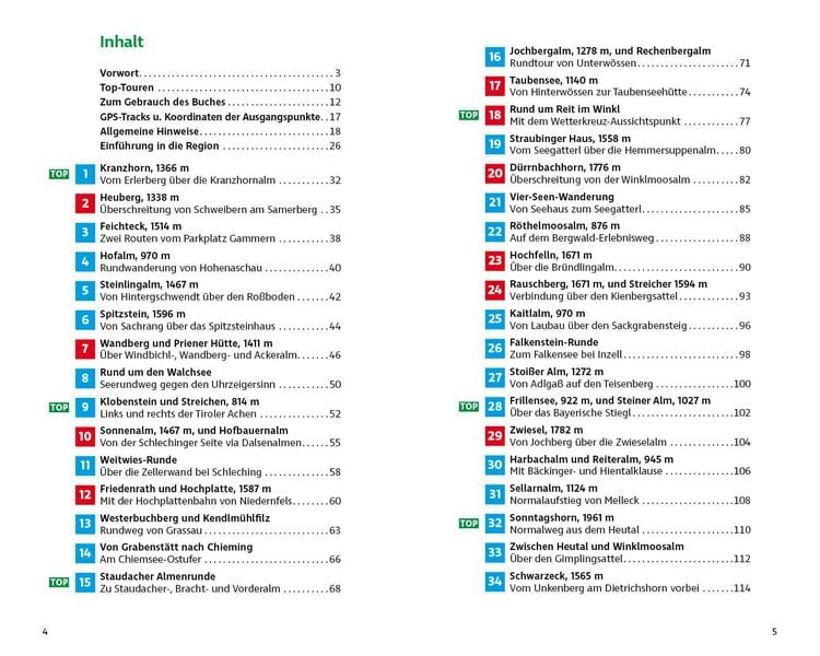 Produktbild: ROTHER Wanderbuch Leichte Wanderungen Chiemgau &ndash; Berchtesgadener Land