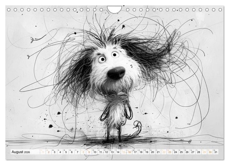 Produktbild: Tierisches Tohuwabohu (Wandkalender 2026 DIN A4 quer), CALVENDO Monatskalender