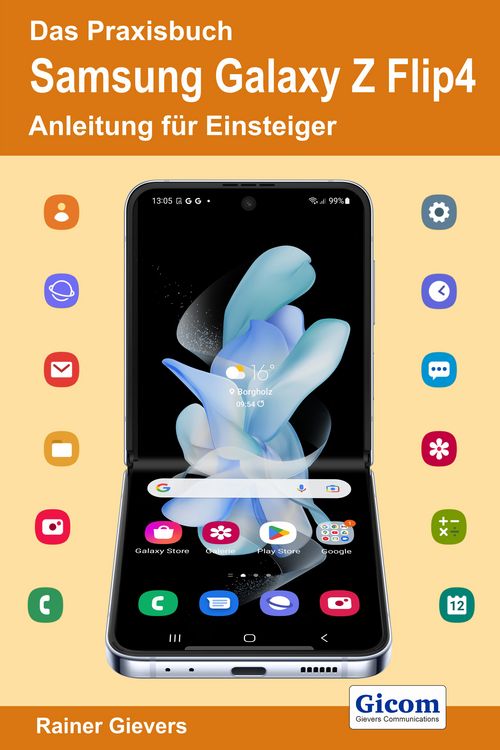 Produktbild: Das Praxisbuch Samsung Galaxy Z Flip4 - Anleitung f&uuml;r Einsteiger