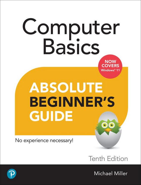 Produktbild: Computer Basics Absolute Beginner's Guide, Windows 11 Edition