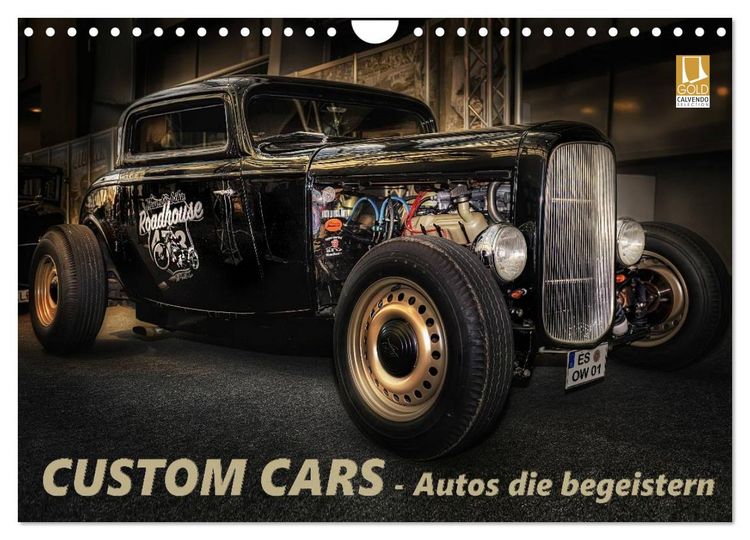 Produktbild: Custom Cars - Autos die begeistern (Wandkalender 2026 DIN A4 quer), CALVENDO Monatskalender