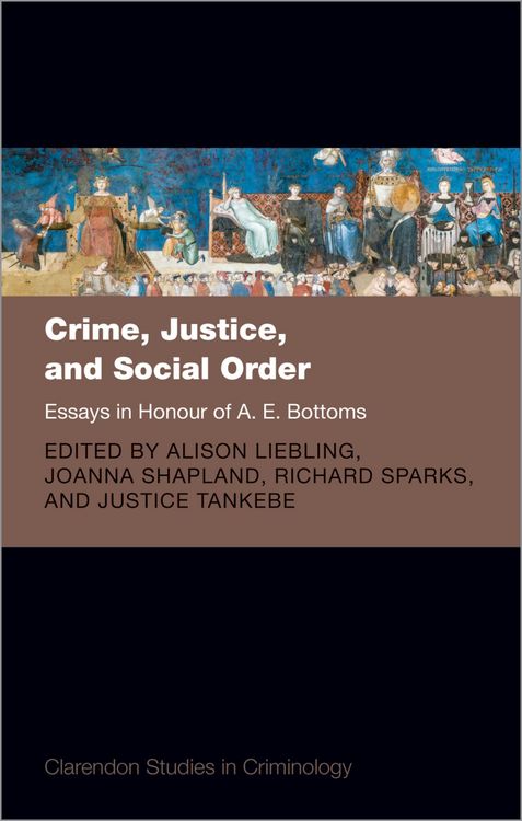 Produktbild: Crime, Justice, and Social Order