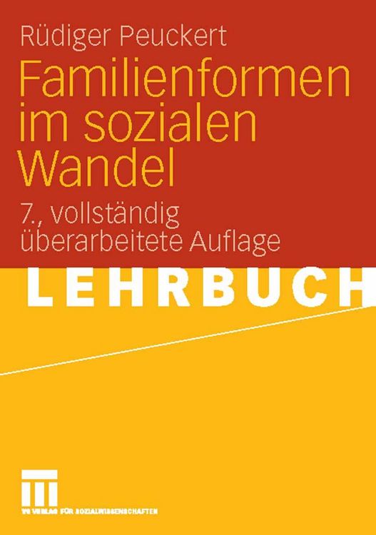 Produktbild: Familienformen im sozialen Wandel