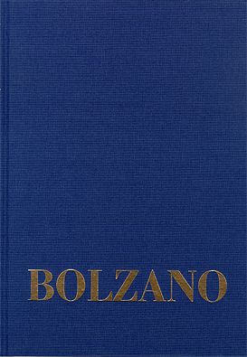 Produktbild: Bernard Bolzano Gesamtausgabe / Reihe II: Nachla&szlig;. B. Wissenschaftliche Tageb&uuml;cher. Band 11,1: Miscellanea Mathematica 19
