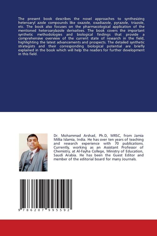 Produktbild: Synthesis and Biological Applications of Heteroaryl-Azole Derivatives