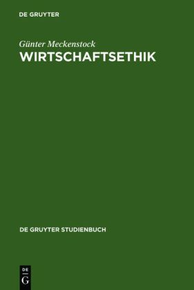 Produktbild: Meckenstock, G: Wirtschaftsethik