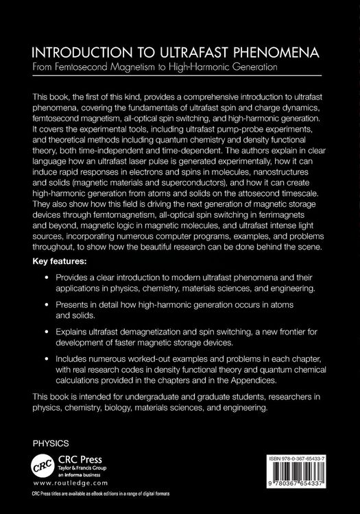 Produktbild: Introduction to Ultrafast Phenomena