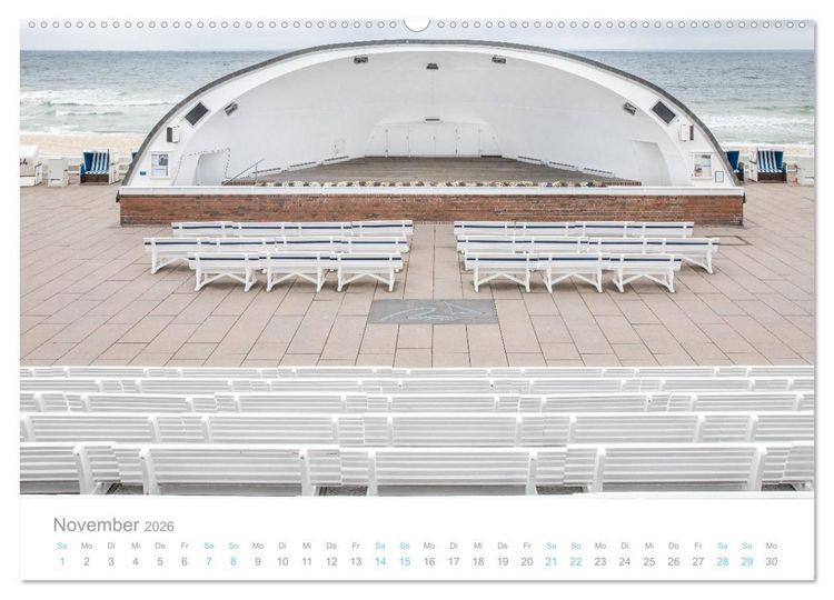 Produktbild: Sylt s&uuml;chtig (hochwertiger Premium Wandkalender 2026 DIN A2 quer), Kunstdruck in Hochglanz