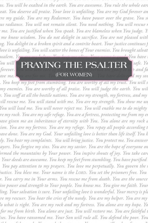 Produktbild: Praying the Psalter (FOR WOMEN)