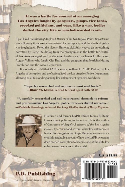 Produktbild: Gangsters and Cops - Prohibition, Corruption, and LAPD's Scandalous Coming of Age
