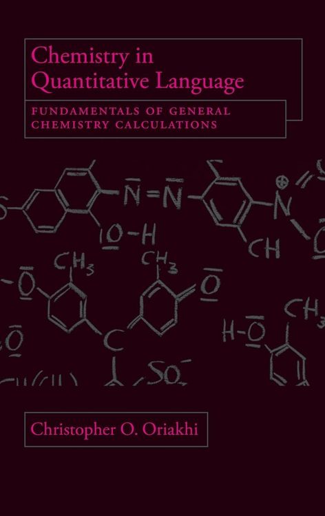Produktbild: Chemistry in Quantitative Language