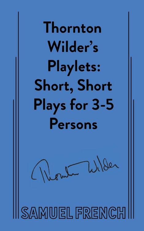 Produktbild: Thornton Wilder's Playlets