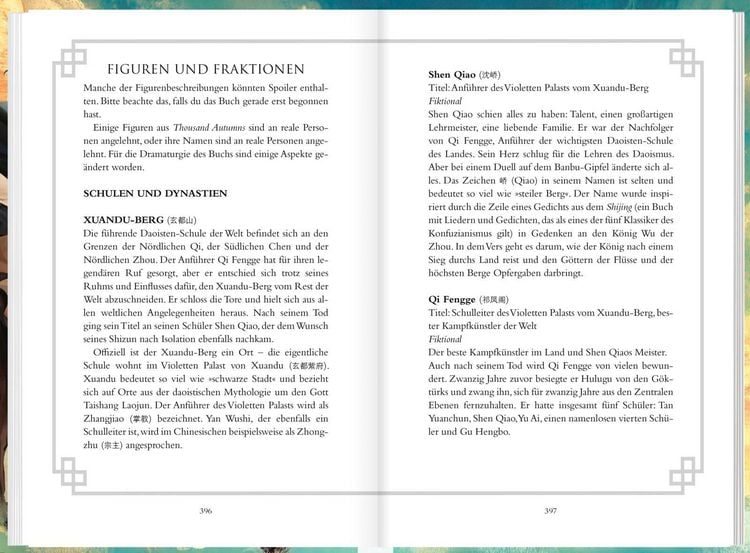 Produktbild: Thousand Autumns. Buch 3