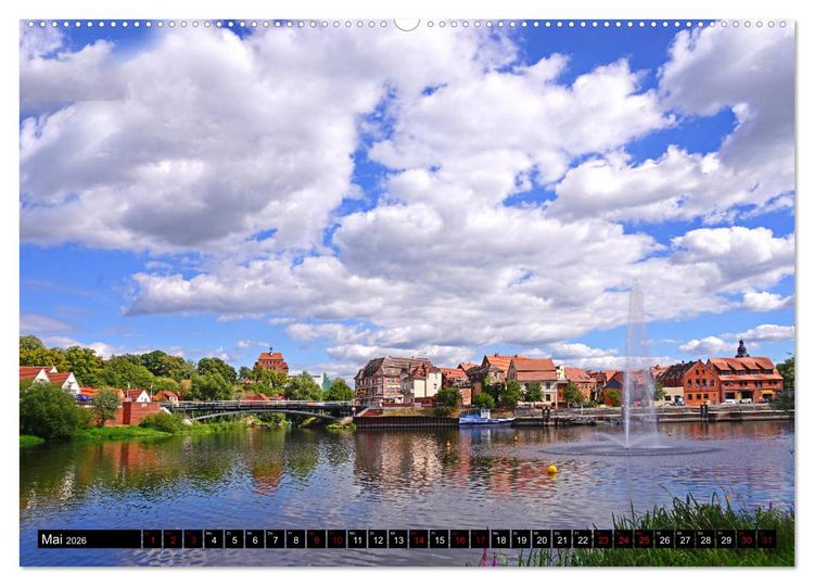 Produktbild: Havelberg bis Tangerm&uuml;nde (Wandkalender 2026 DIN A2 quer), CALVENDO Monatskalender
