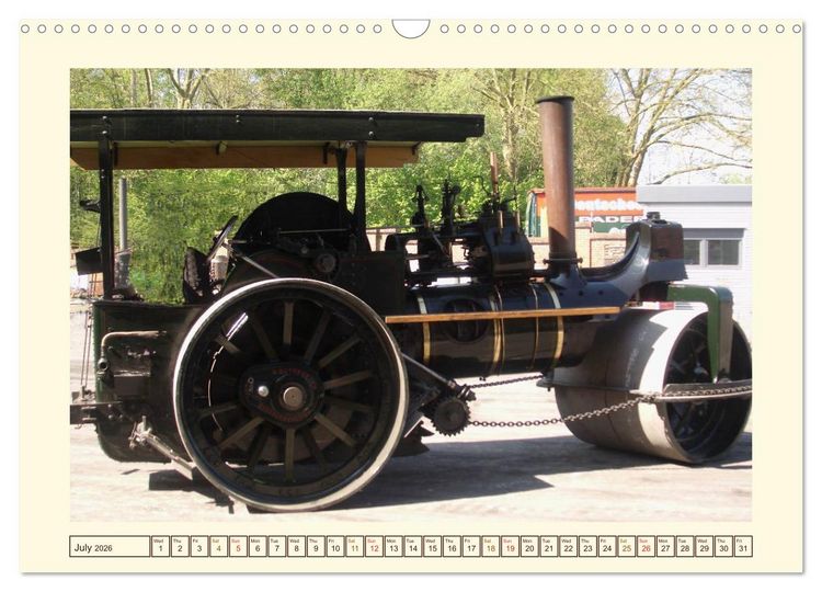 Produktbild: Steam engines (Wall Calendar 2026 DIN A3 landscape), CALVENDO 12 Month Wall Calendar