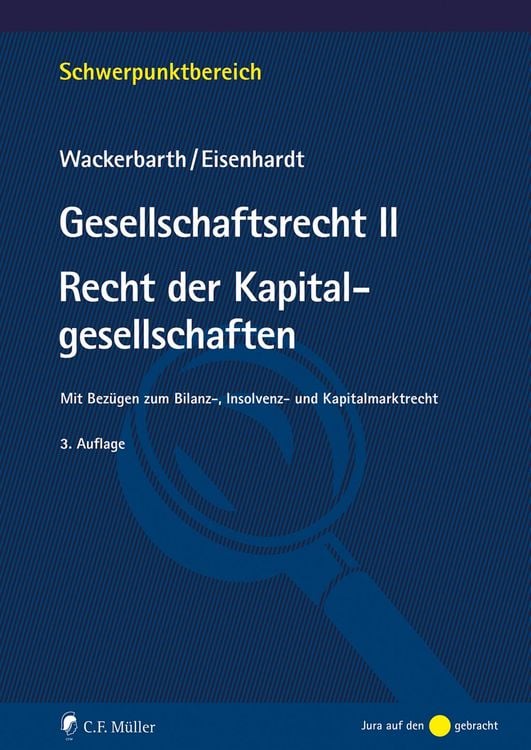 Produktbild: Gesellschaftsrecht II. Recht der Kapitalgesellschaften