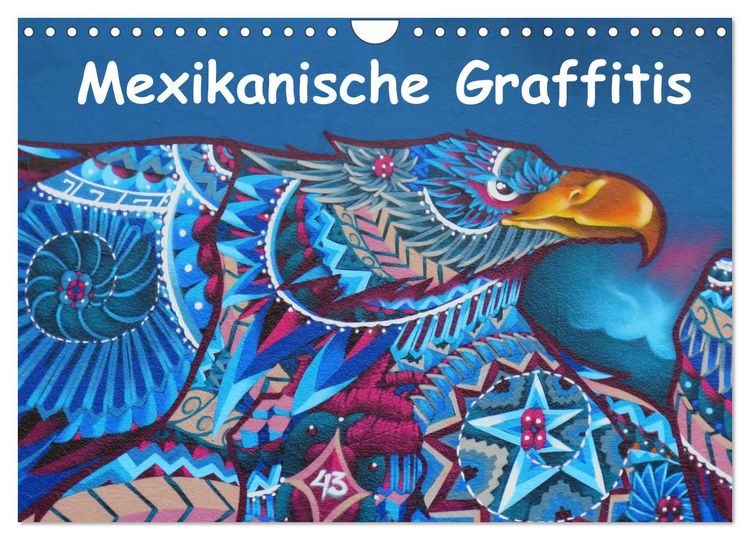 Produktbild: Mexikanische Graffitis (Wandkalender 2026 DIN A4 quer), CALVENDO Monatskalender