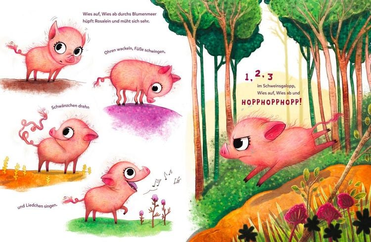 Produktbild: Rosalein Schmetterschwein will fliegen