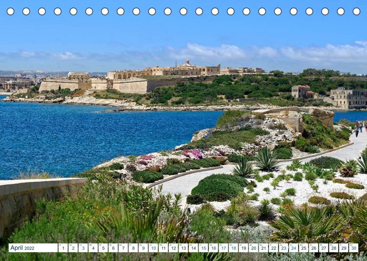 Produktbild: Malerisches Malta - Idylle im Mittelmeer (Tischkalender 2022 DIN A5 quer)