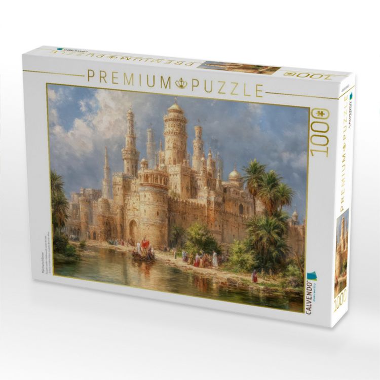 Produktbild: CALVENDO Puzzle M&auml;rchenschl&ouml;sser | 1000 Teile Lege-Gr&ouml;&szlig;e 64x48cm Foto-Puzzle f&uuml;r gl&uuml;ckliche Stunden