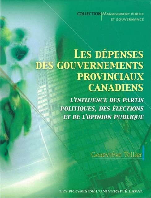 Produktbild: Depenses des gouvernements provinciaux canadiens
