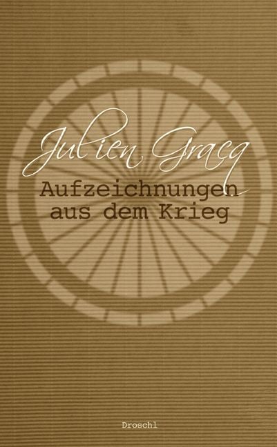 Produktbild: Aufzeichnungen aus dem Krieg