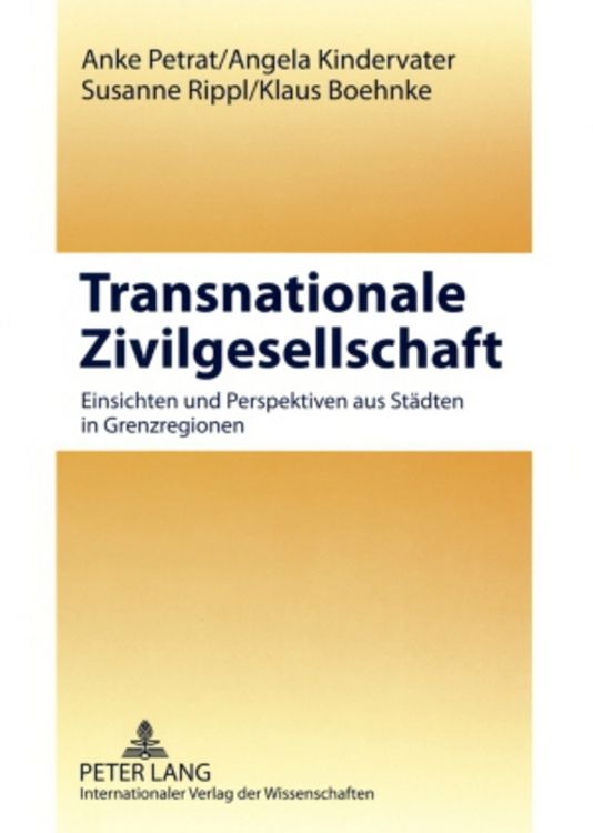 Produktbild: Transnationale Zivilgesellschaft