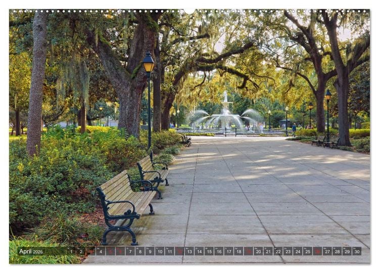 Produktbild: Grand Old South - Die S&uuml;dstaaten der USA (Wandkalender 2026 DIN A2 quer), CALVENDO Monatskalender