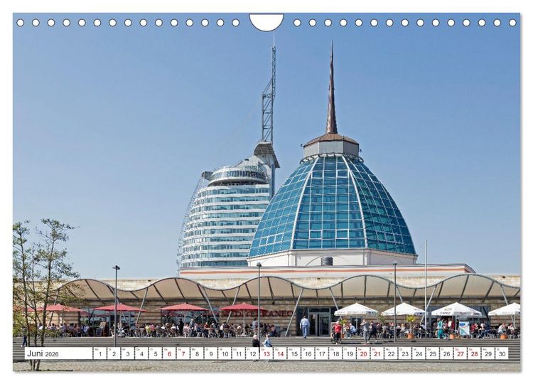 Produktbild: Ansichten von Bremen und Bremerhaven (Wandkalender 2026 DIN A4 quer), CALVENDO Monatskalender
