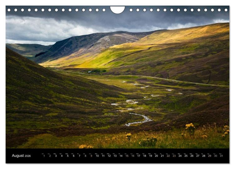 Produktbild: FASCINATING LANDSCAPES SCOTLAND (Wall Calendar 2026 DIN A4 landscape), CALVENDO 12 Month Wall Calendar