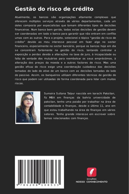 Produktbild: Gest&atilde;o do risco de cr&eacute;dito