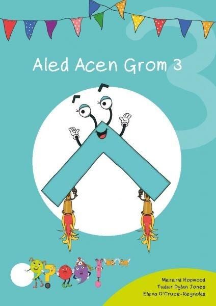 Produktbild: Cyfres Cymeriadau Difyr: Glud y Geiriau - Aled Acen Grom 3