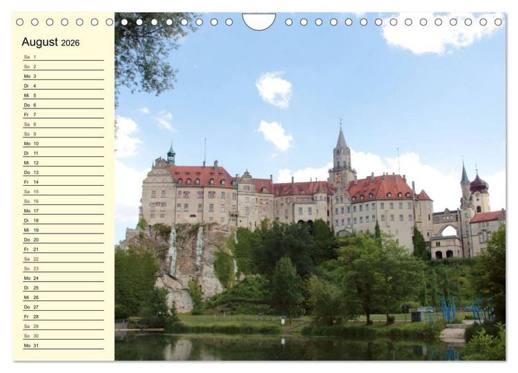 Produktbild: Sehenswertes in Baden-W&uuml;rttemberg erleben (Wandkalender 2026 DIN A4 quer), CALVENDO Monatskalender